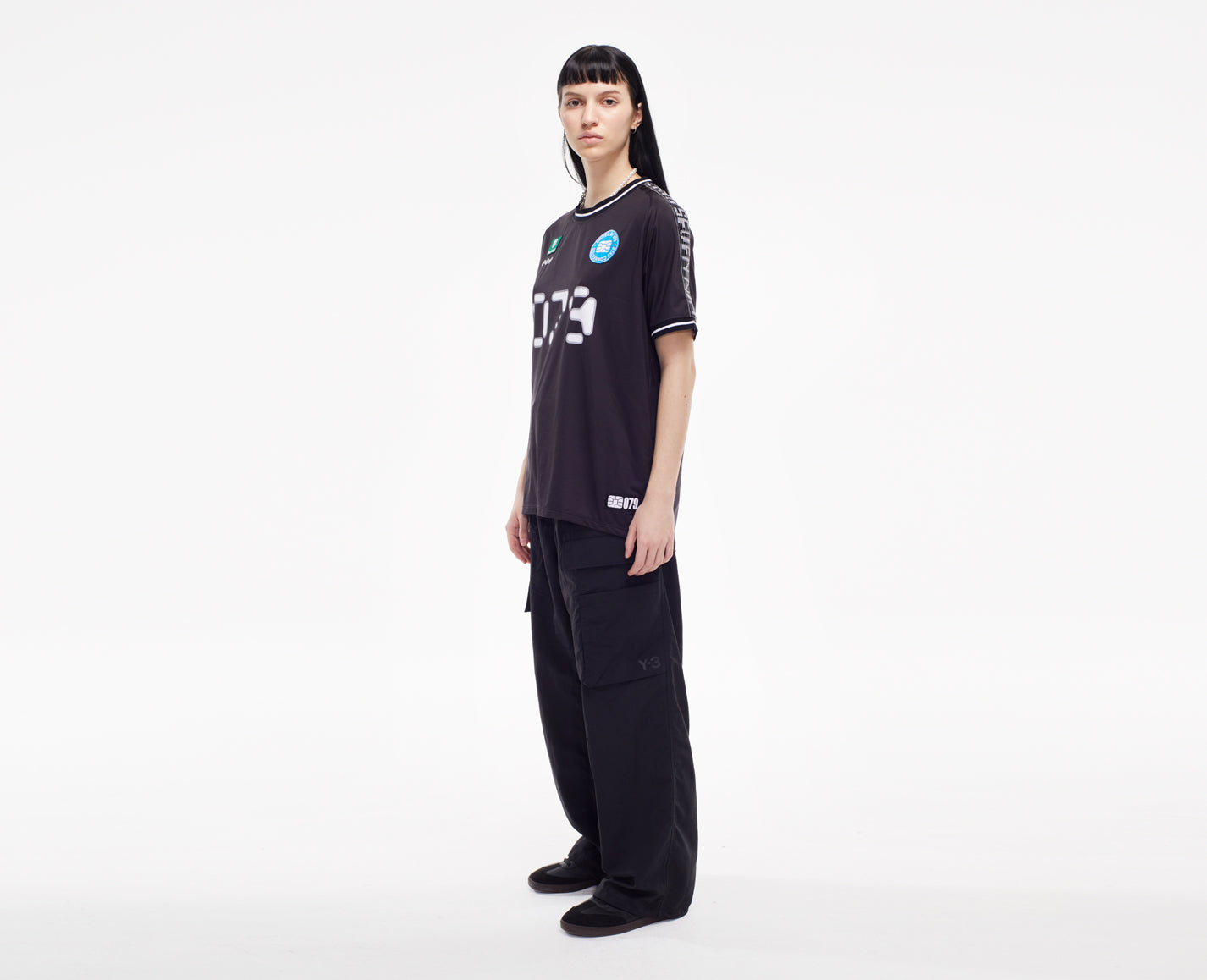 Damen Shirt, schwarz