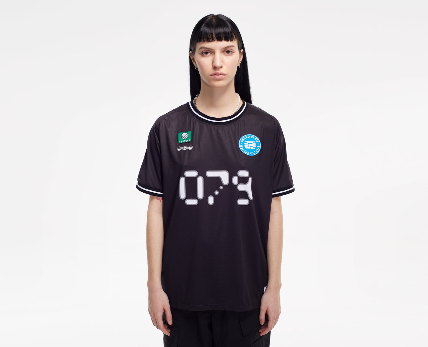 Damen Shirt, schwarz