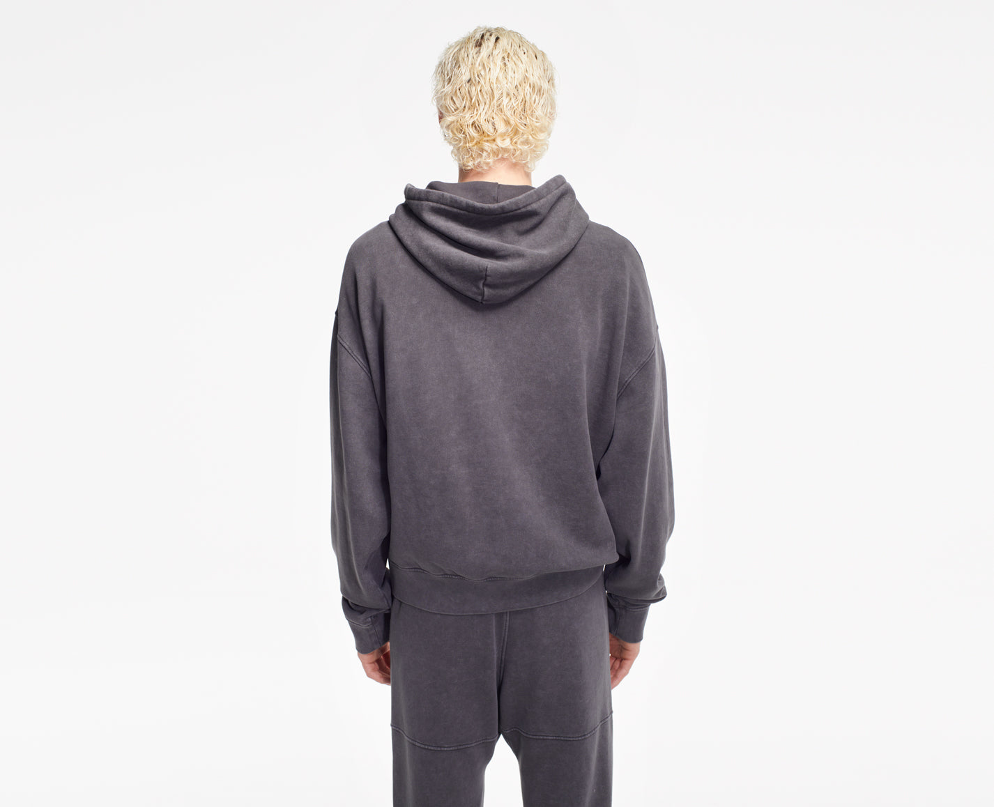 Herren Kapuzenpullover, schwarz Oversize