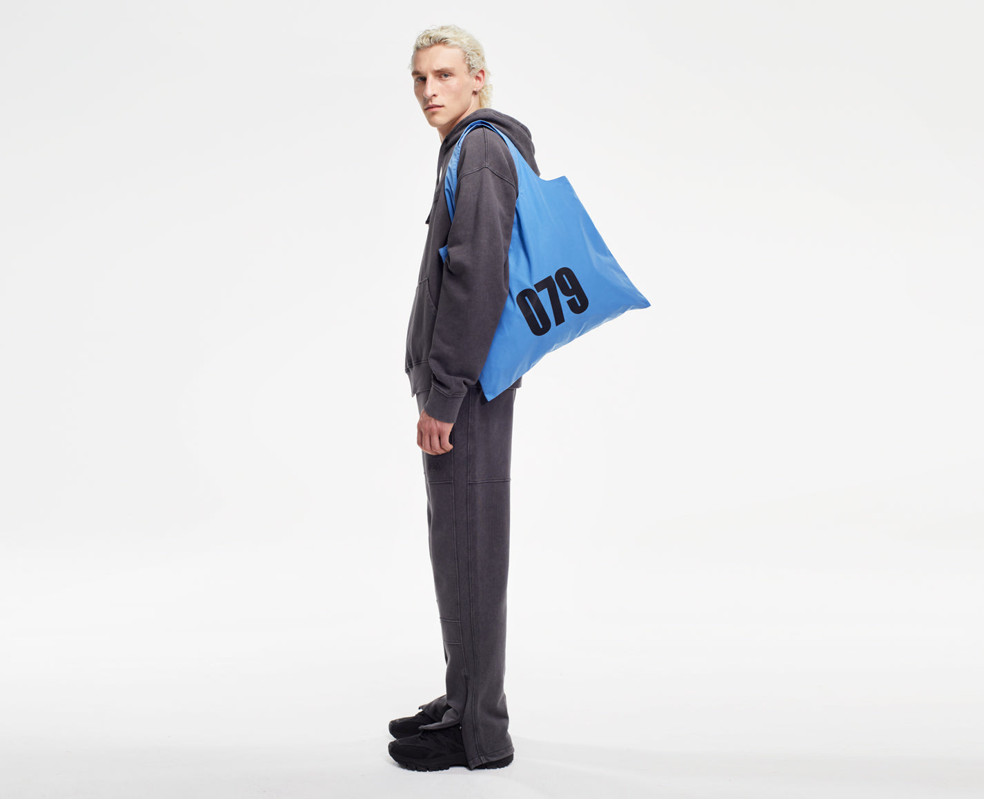 Borsa shopping, azzurra