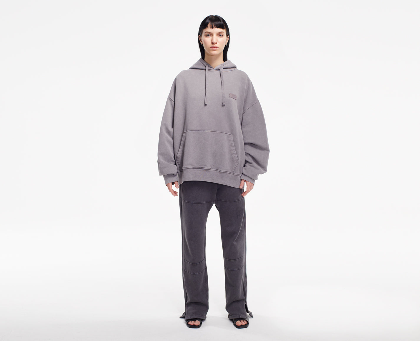 Women's hoodie, grey