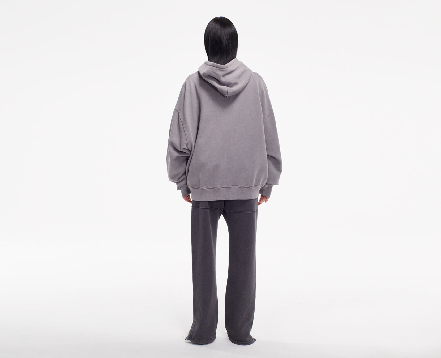 Women's hoodie, grey