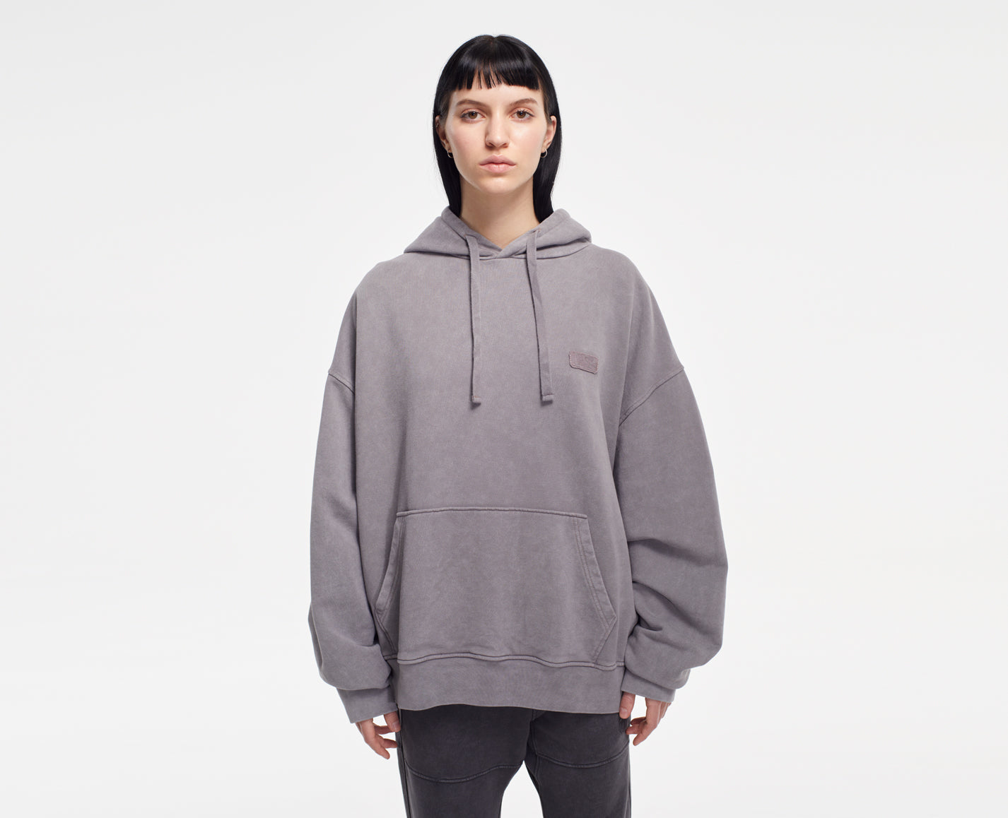 Women's hoodie, grey