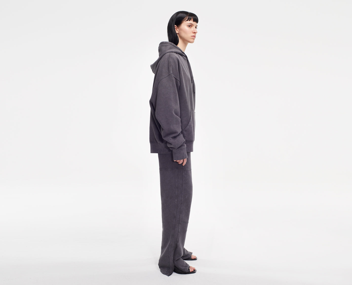 Women's hoodie, black