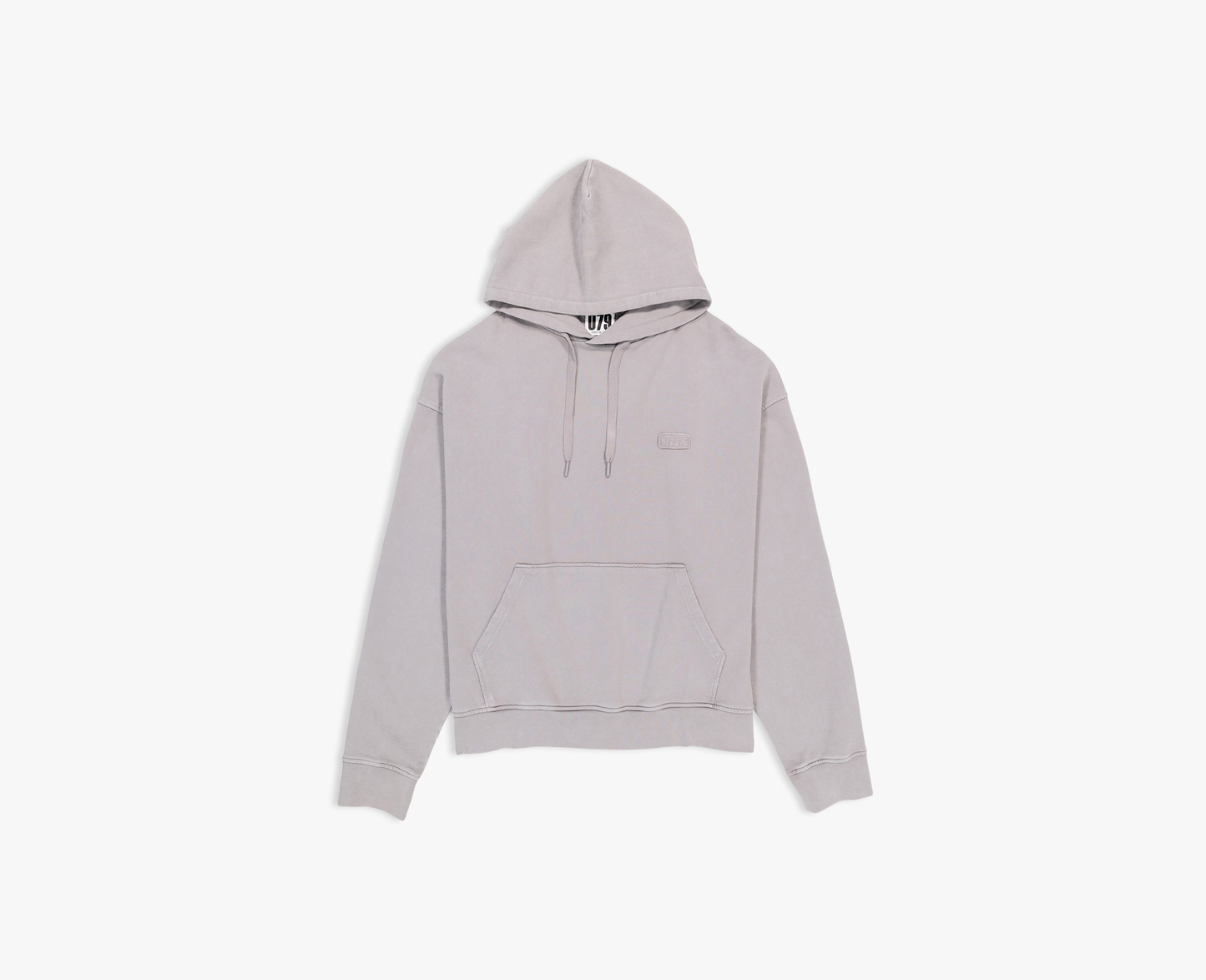 Herren Kapuzenpullover, grau Oversize