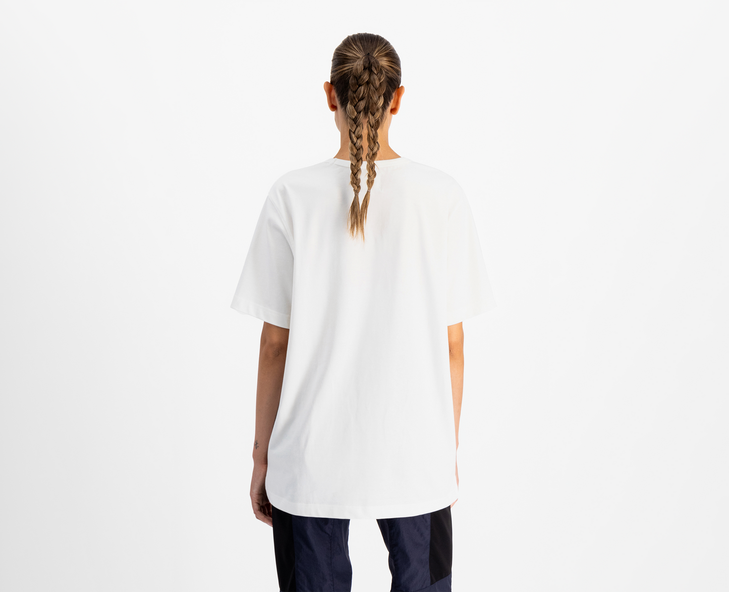 Women's "Call Me Later" print t-shirt, white
