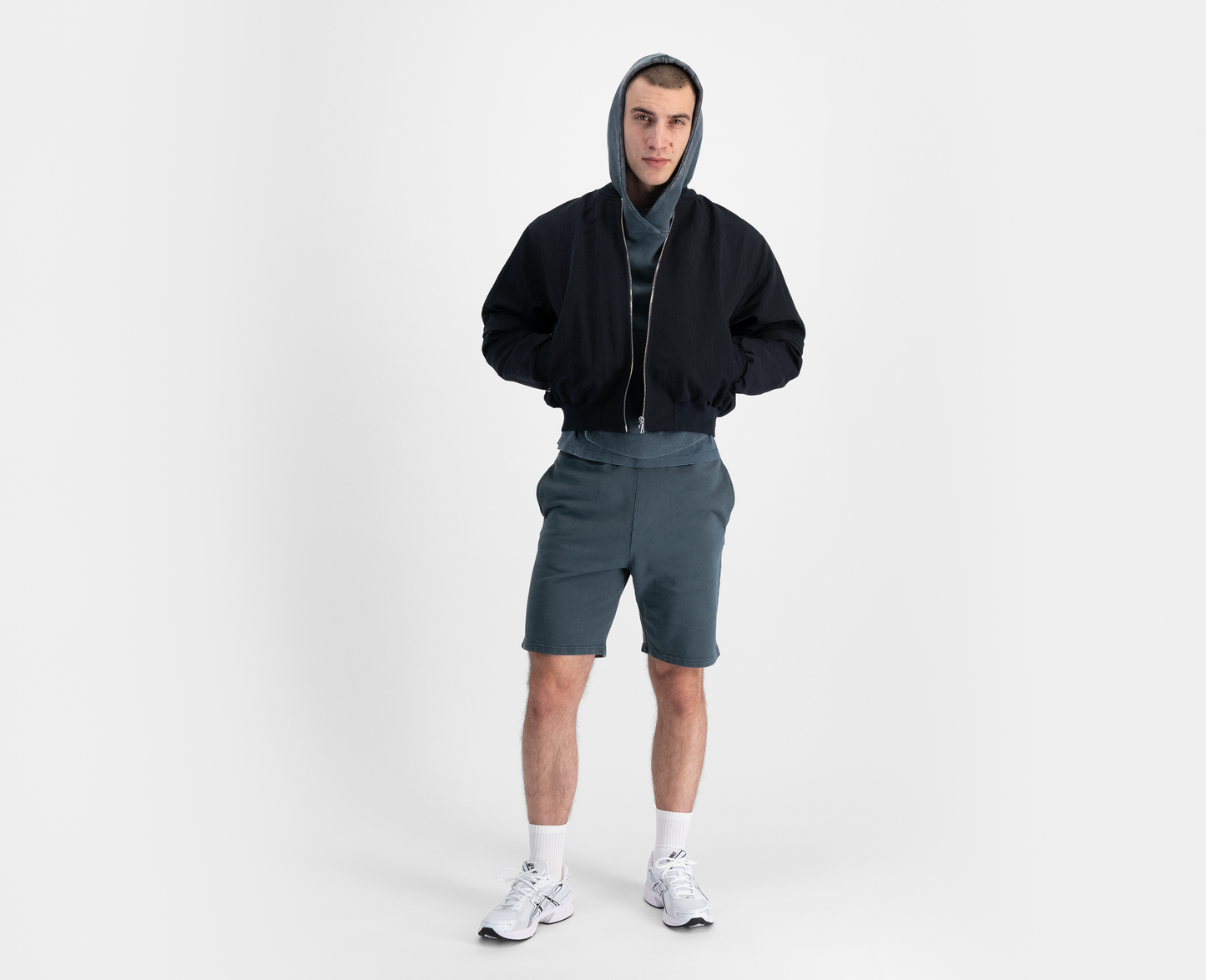 Men's 079 sweat shorts, blue