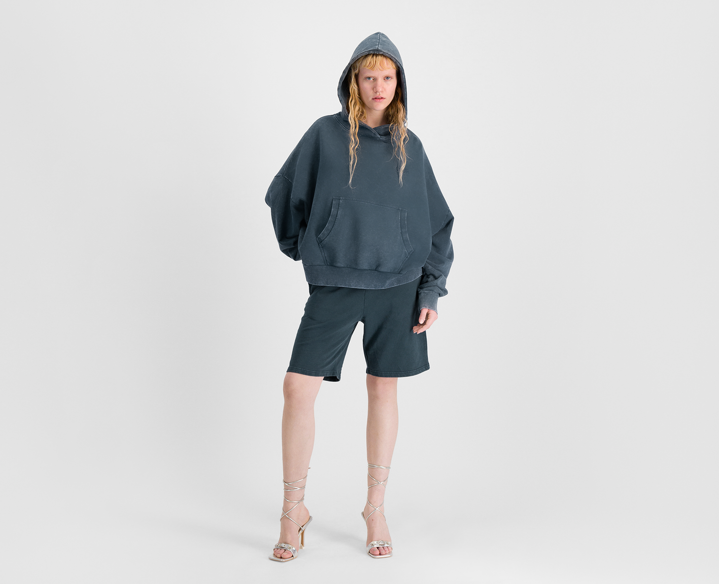 Damen 079 Hoodie, blau