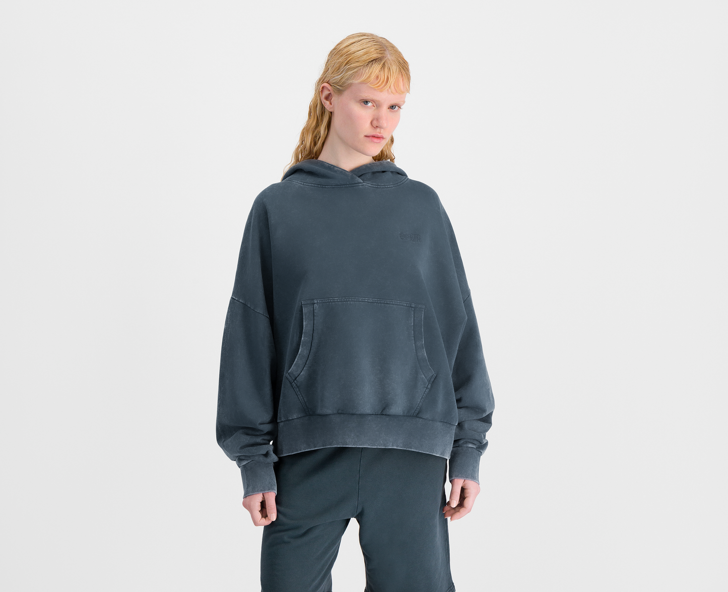 Damen 079 Hoodie, blau