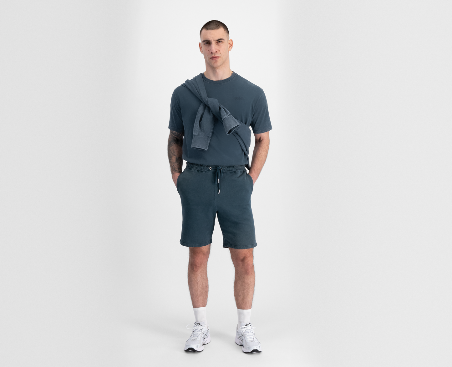 Men's 079 sweat shorts, blue