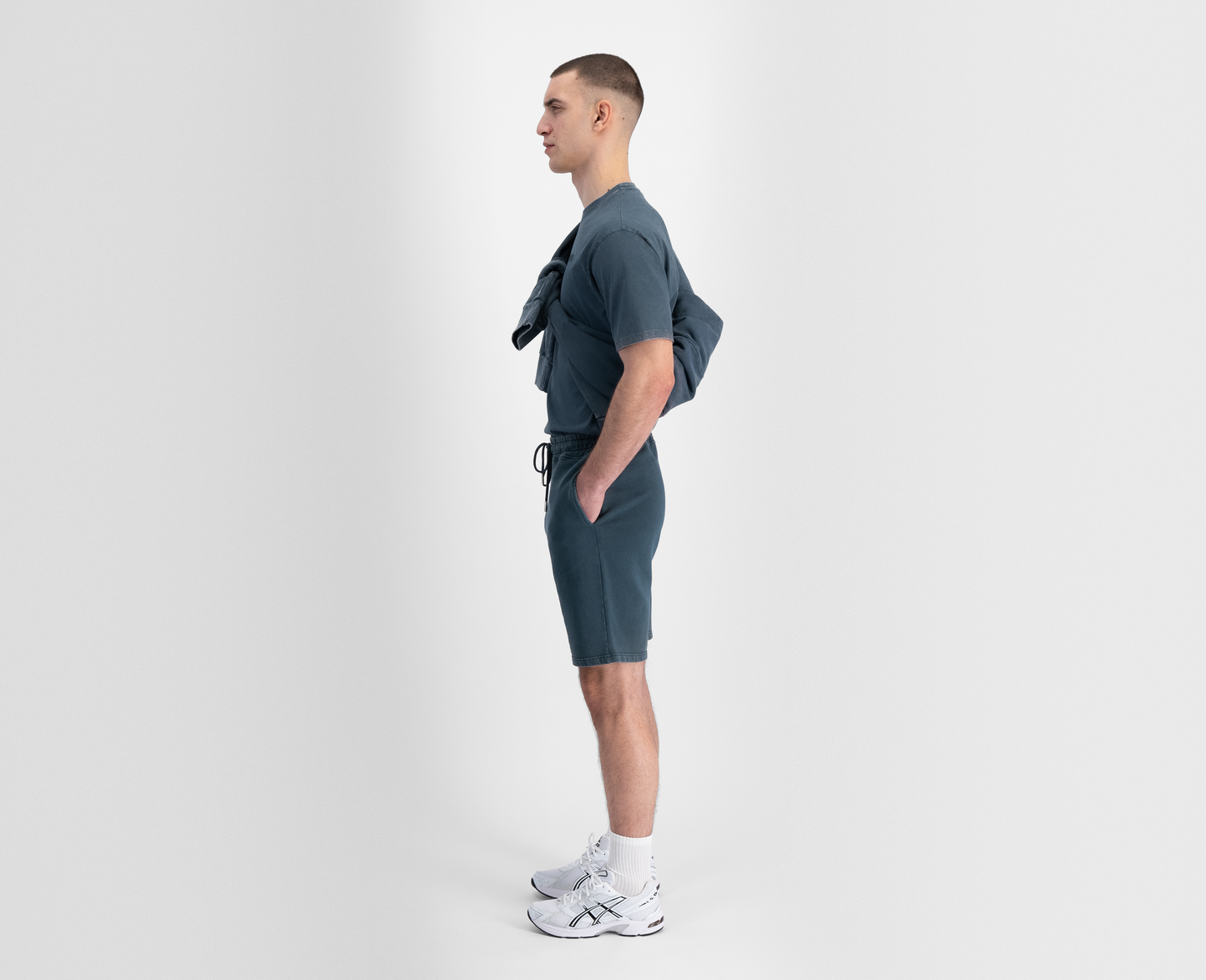 Men's 079 sweat shorts, blue