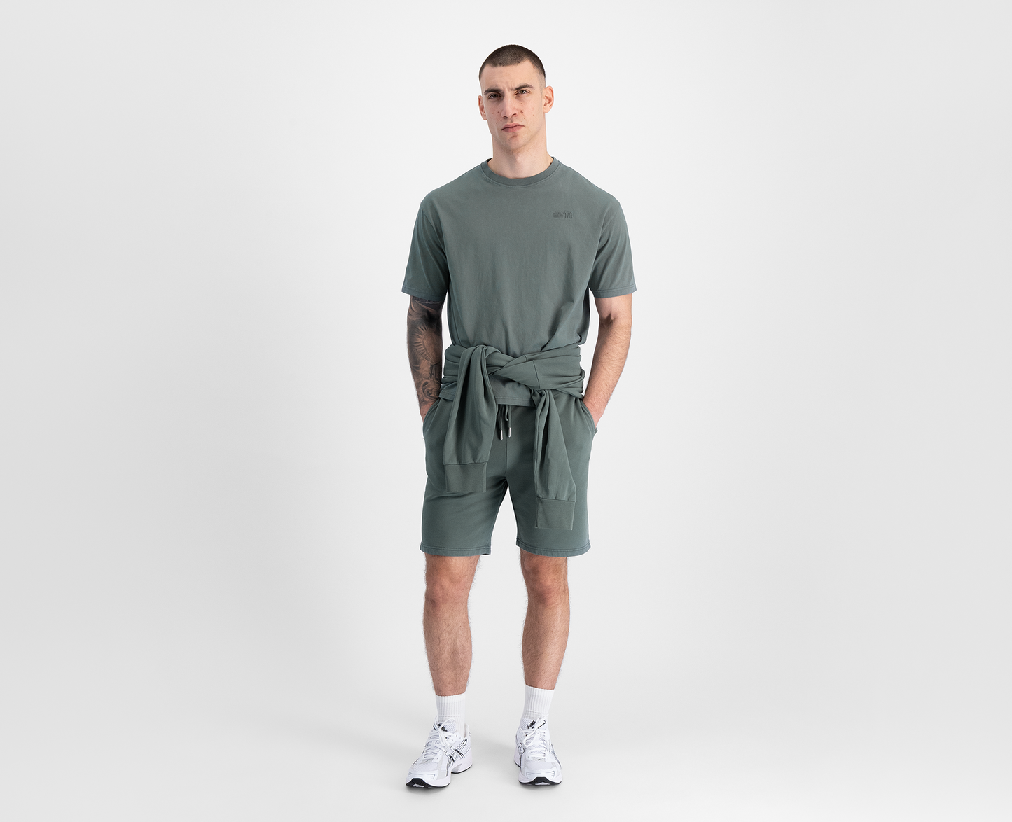 Men's 079 sweat shorts, sage