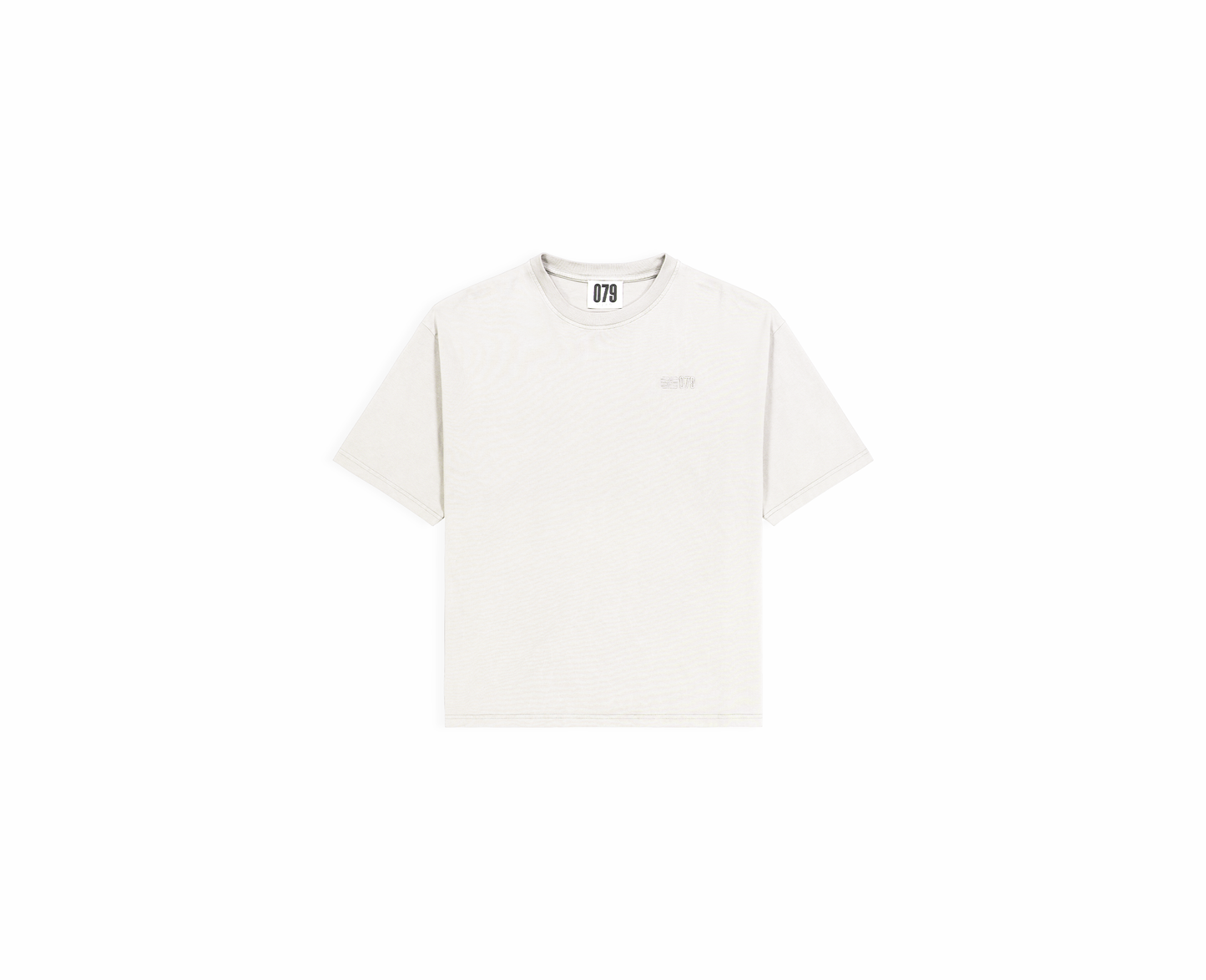Men's boxy T-shirt, off white