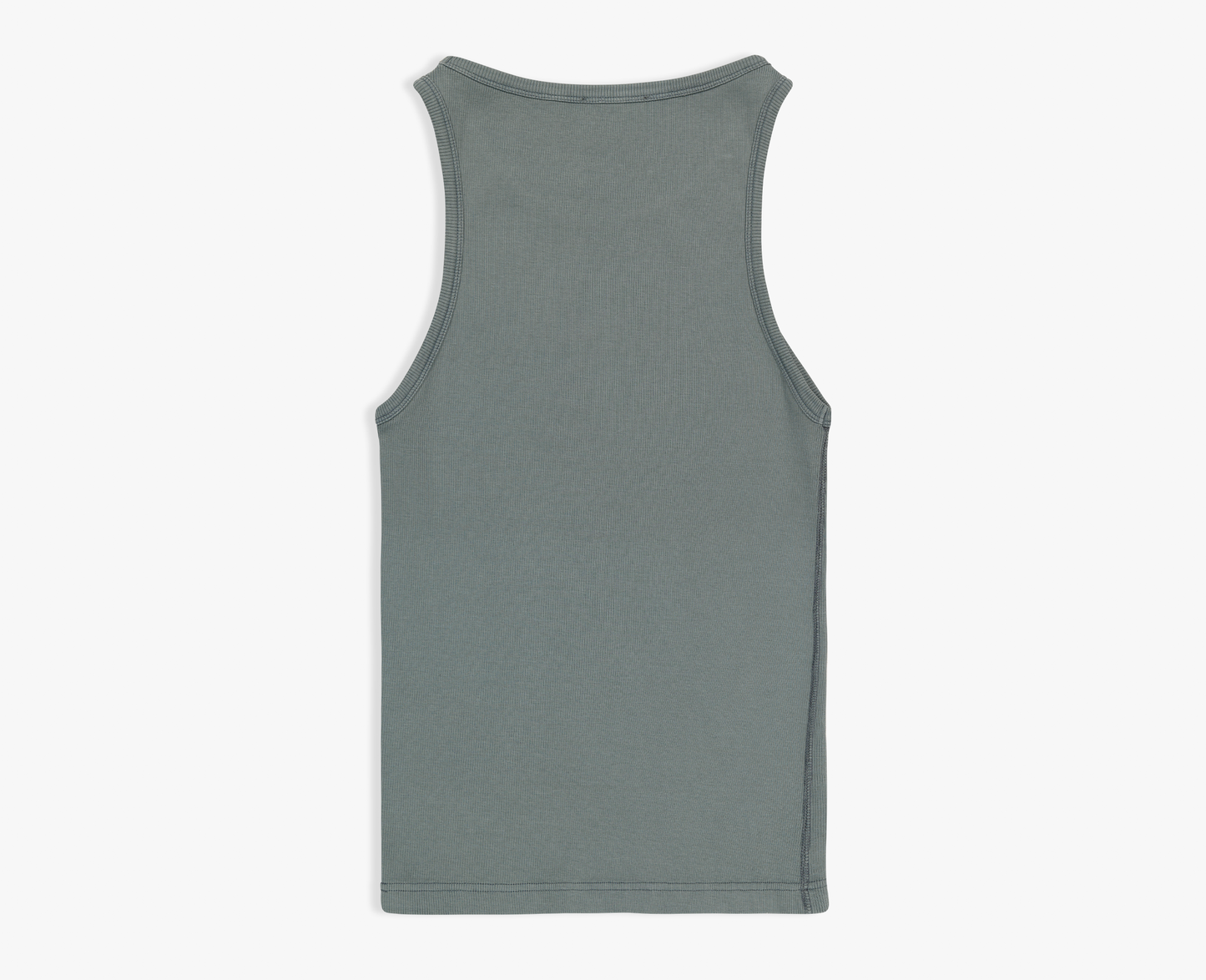 Men's ribbed tank top, sage
