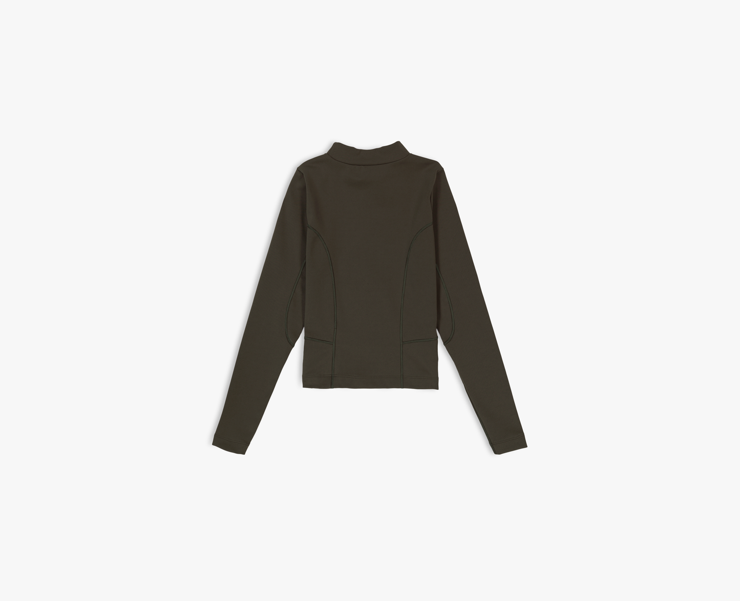 Damen Long Sleeve Top, olive