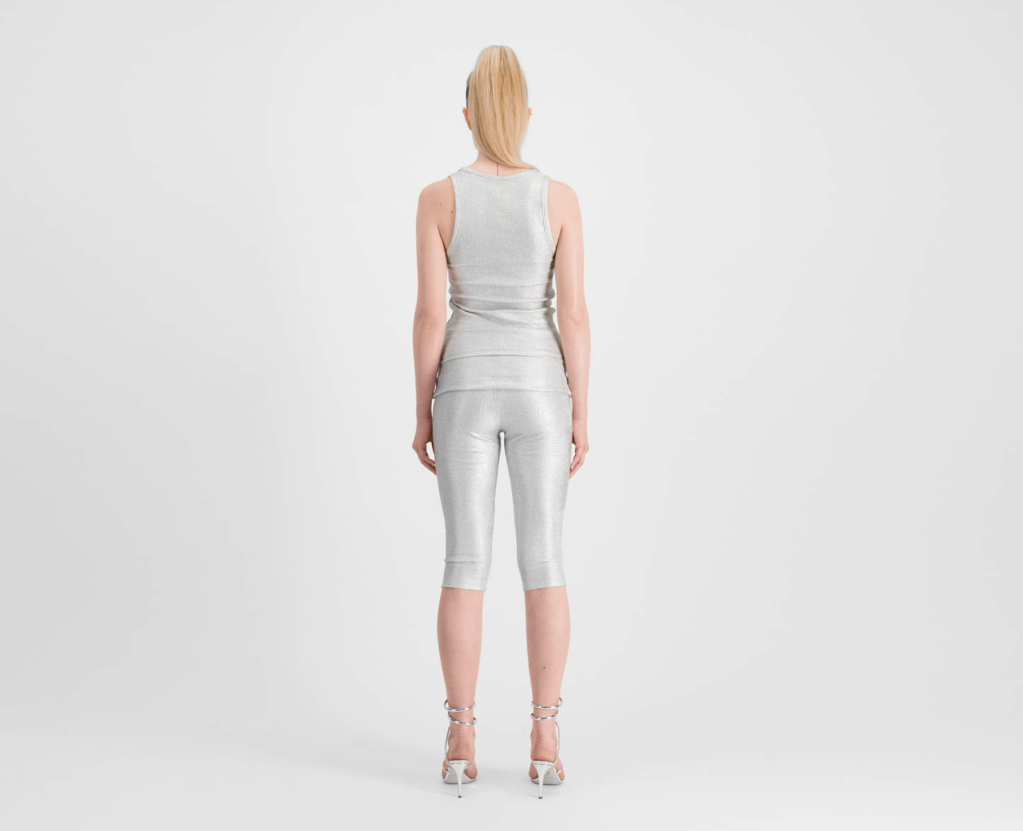 Women's tank top, metallic