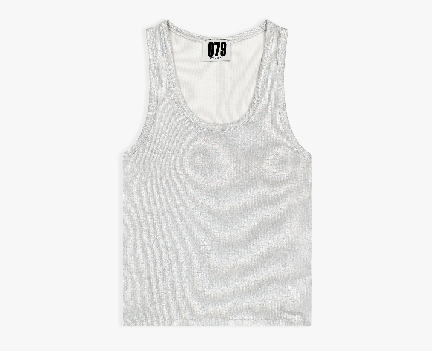 Women's tank top, metallic