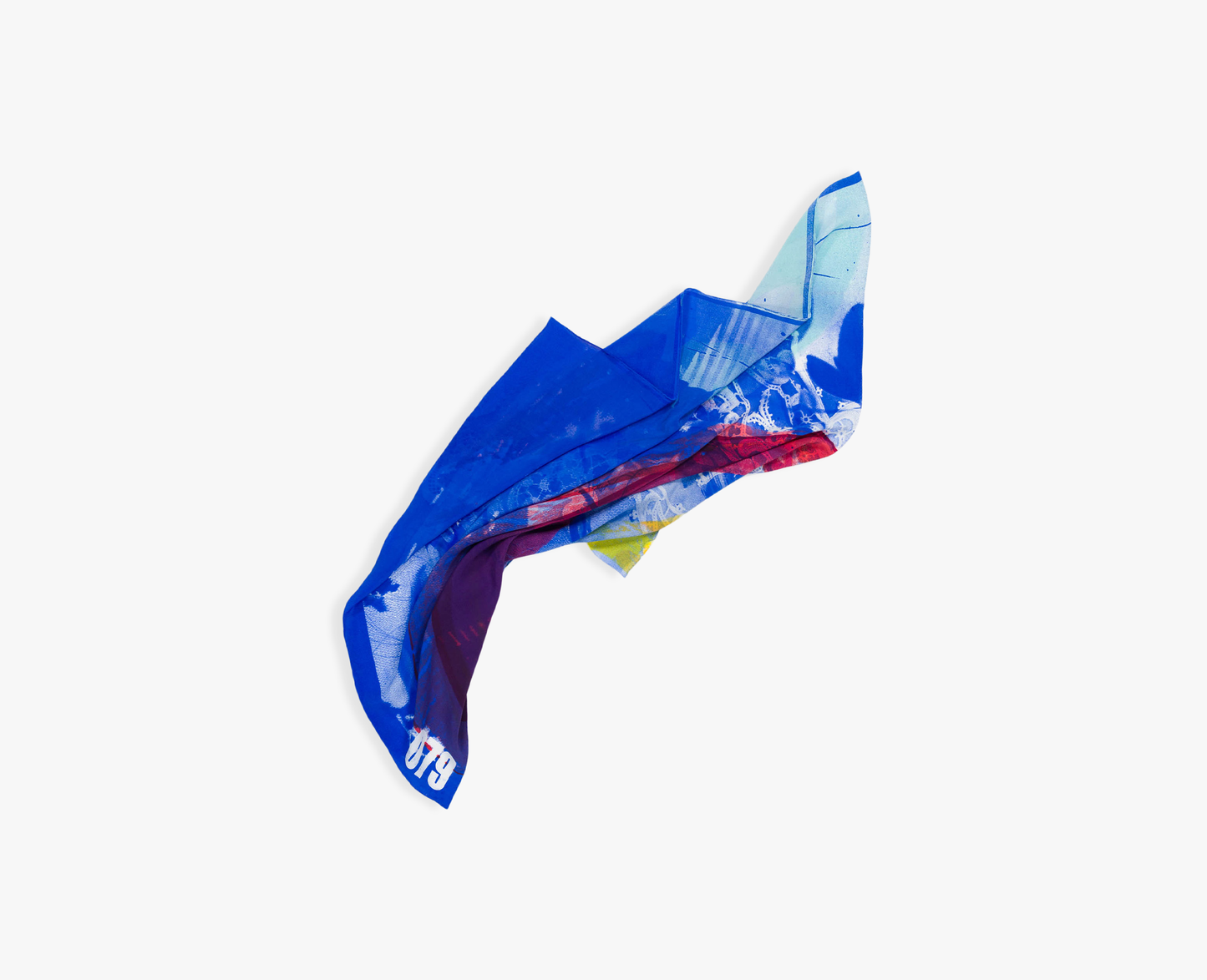 Foulard en soie "Iconic Print", multicolore