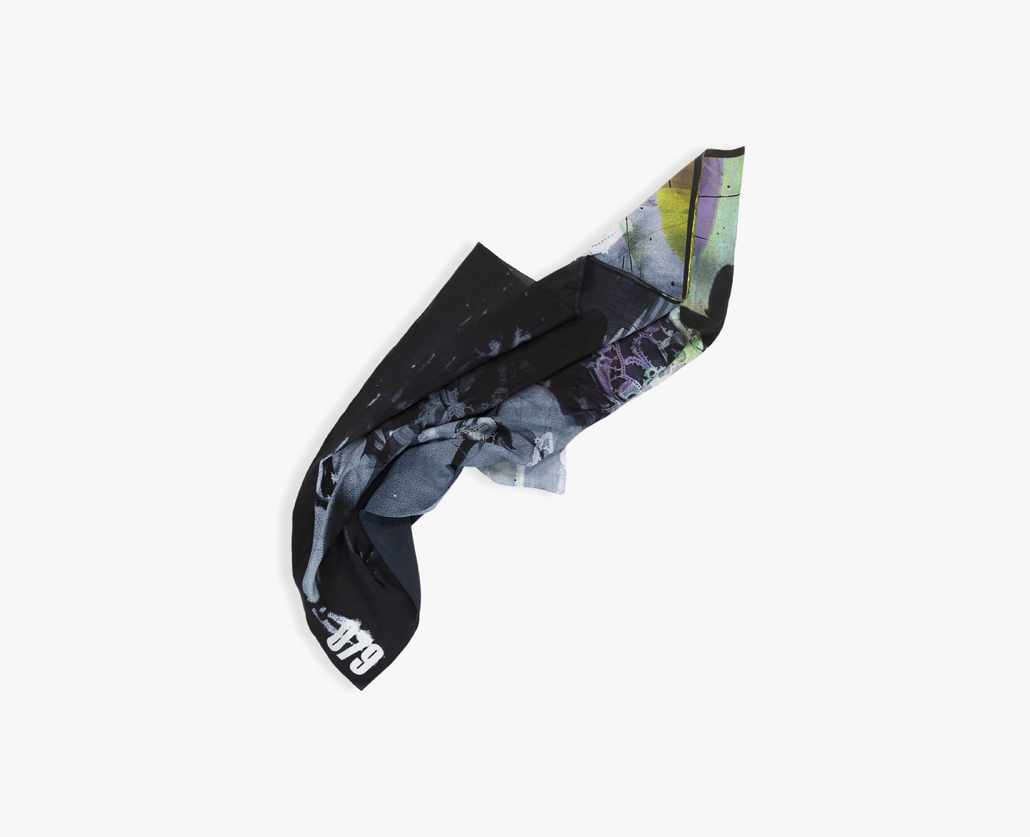 Seiden Foulard "Iconic black"