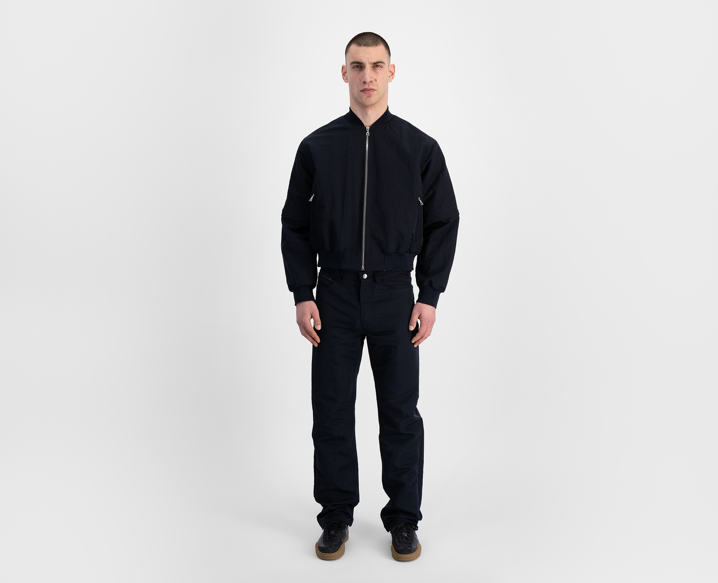 Men's bomber jacket, navy