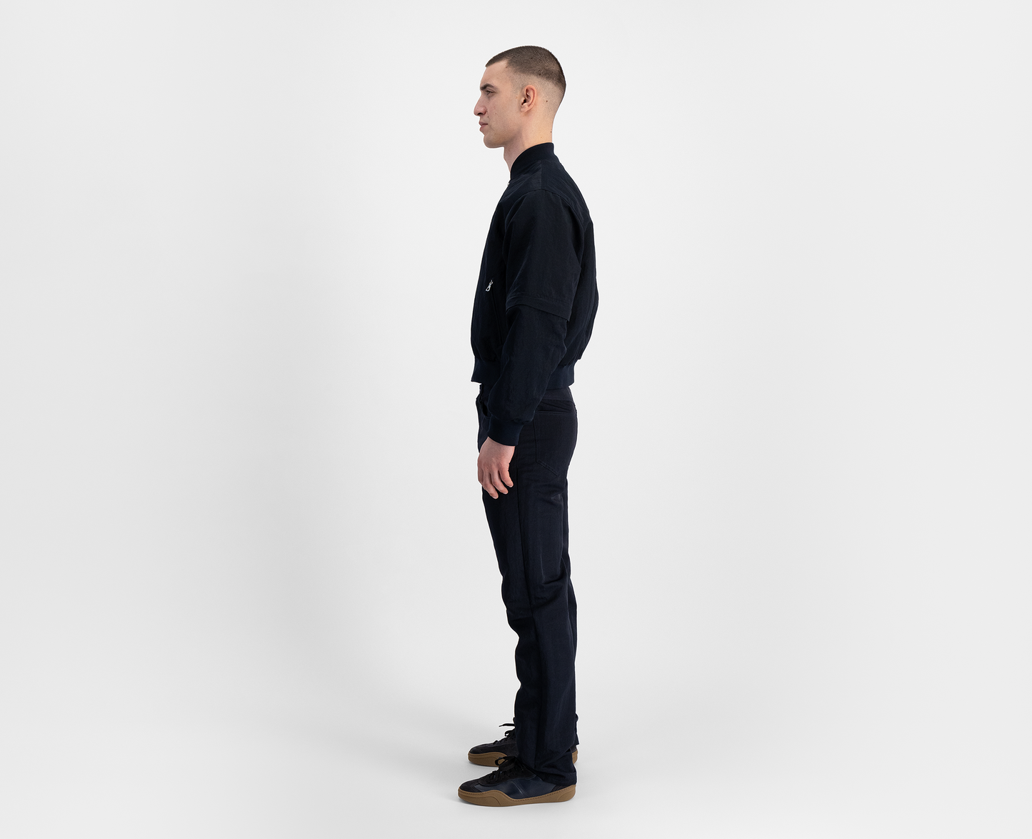 Men's bomber jacket, navy