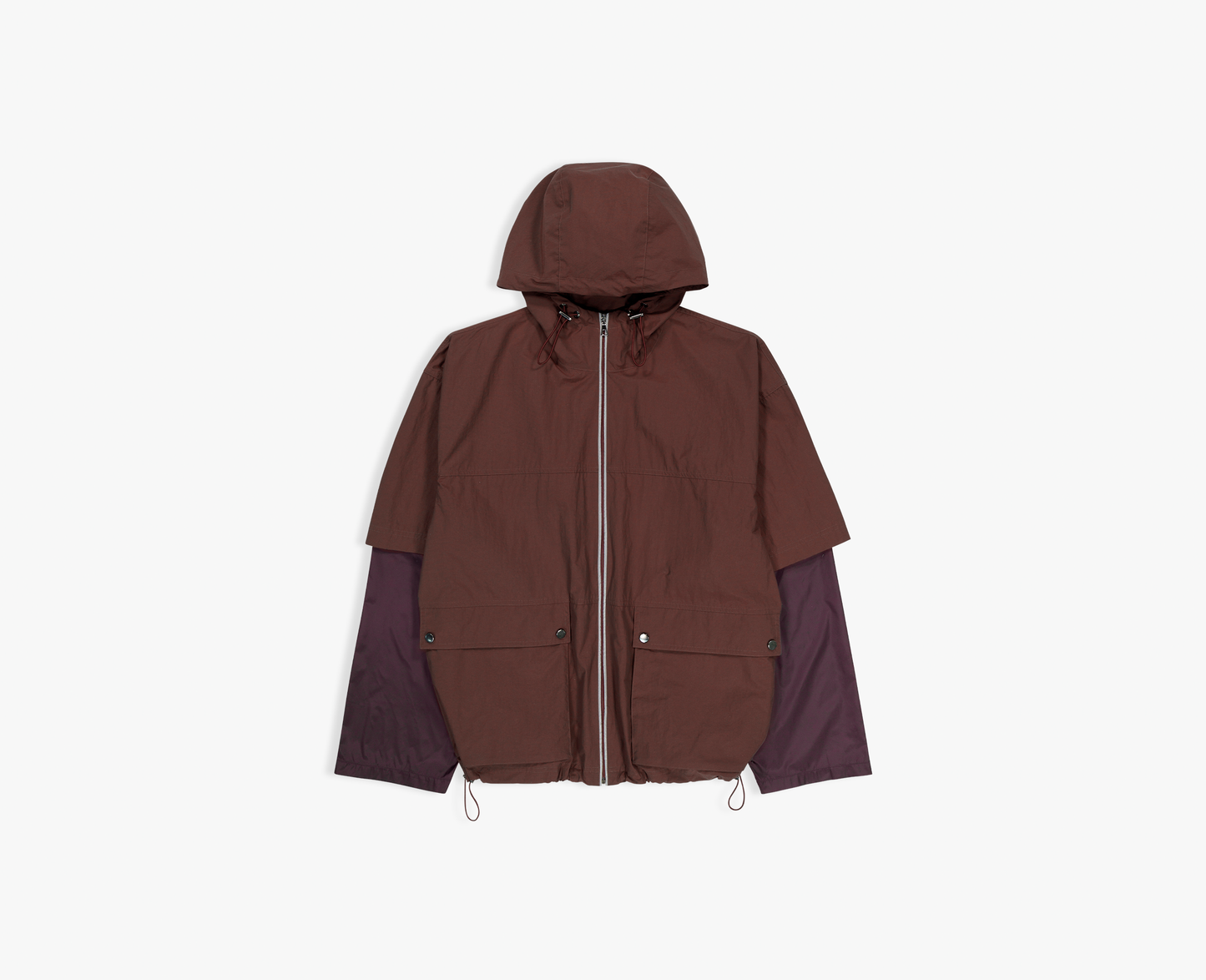 Men's lightweight jacket, bordeaux