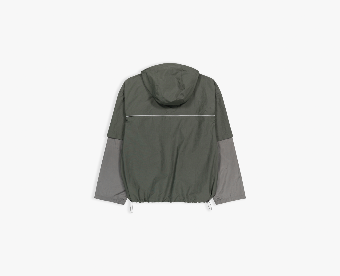 Men's lightweight jacket, khaki/grey
