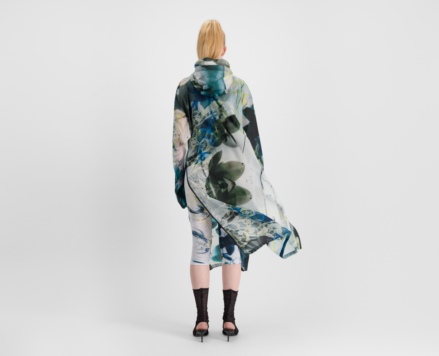 Women's lightweight parka, multicoloured