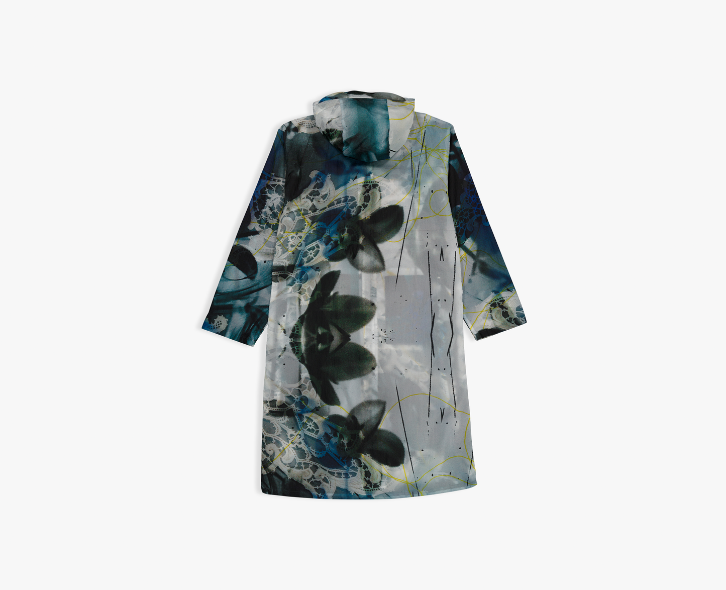 Women's lightweight parka, multicoloured