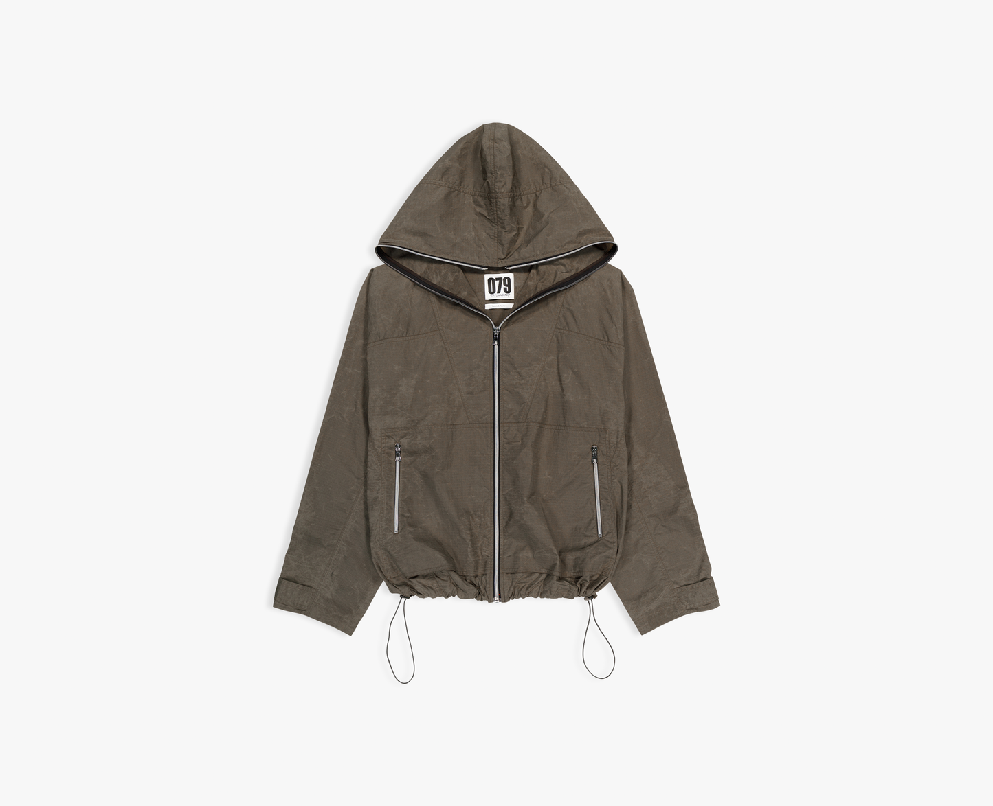 Men's lightweight cargo jacket, brown