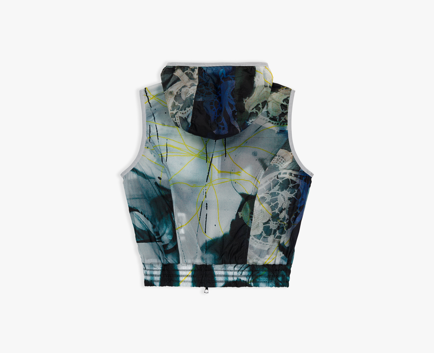 Women's lightweight cargo vest, multicolored