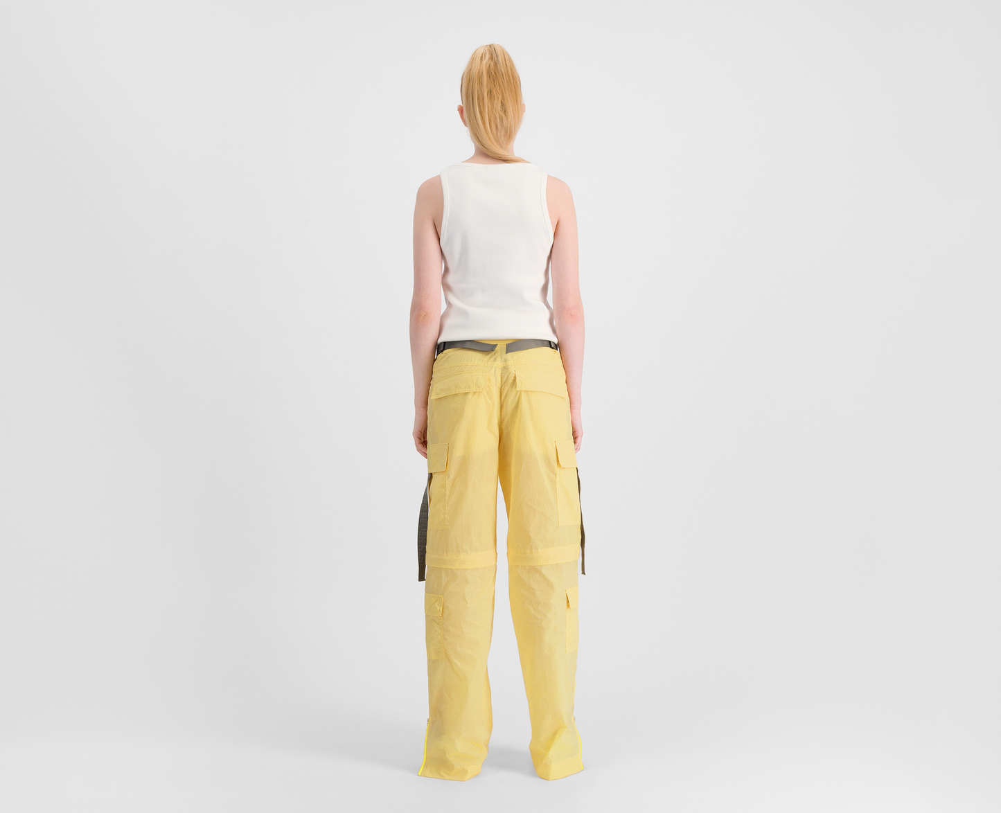 Women's Cargo Pants, yellow