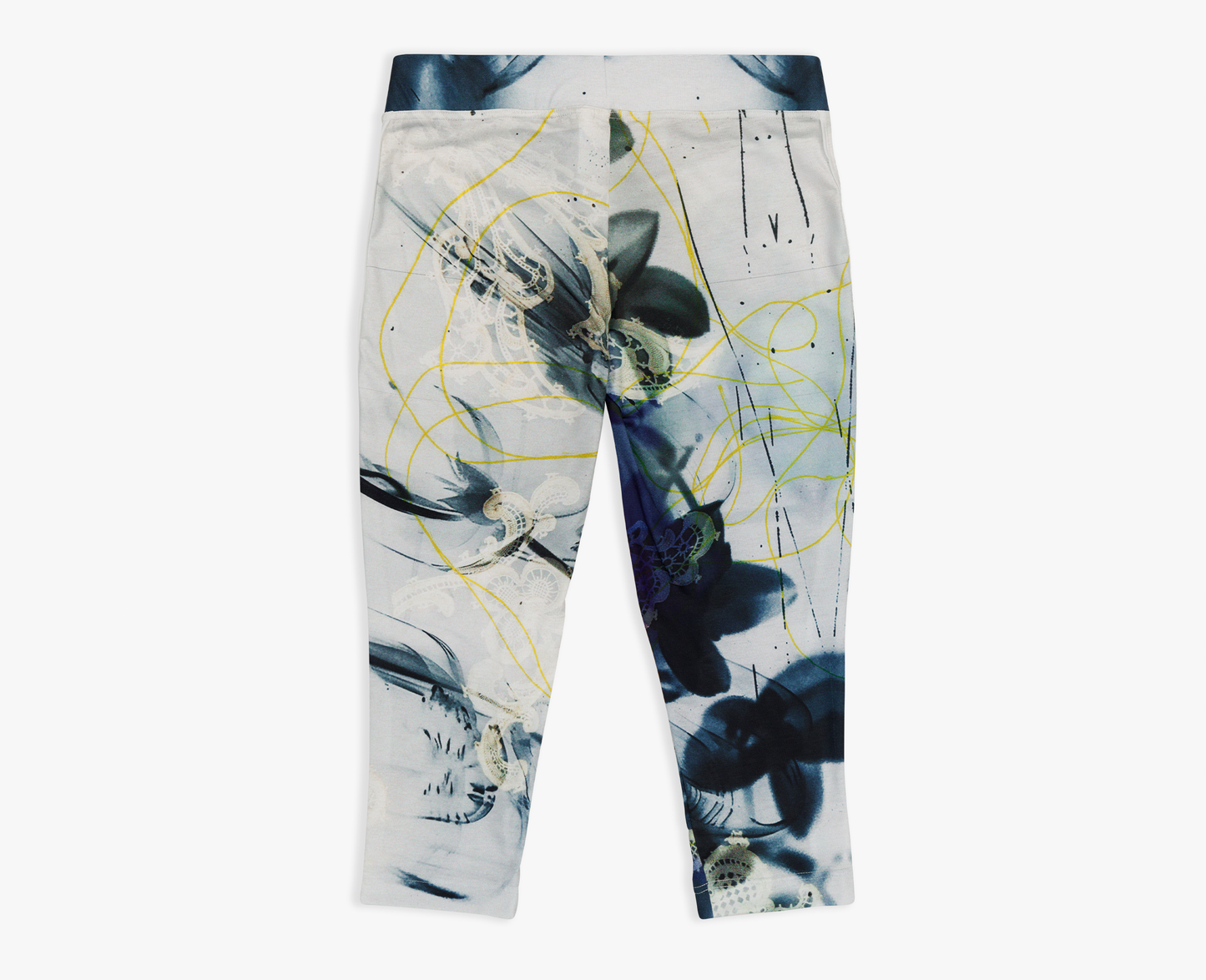 Damen Capri Leggings, mehrfarbig