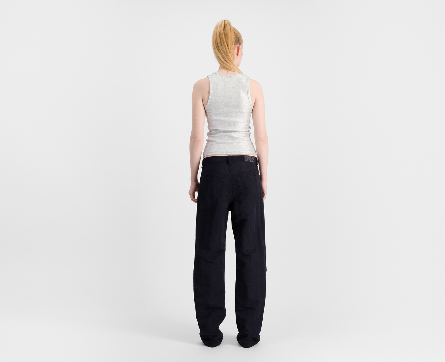 Women's 5 Pocket Pants, navy