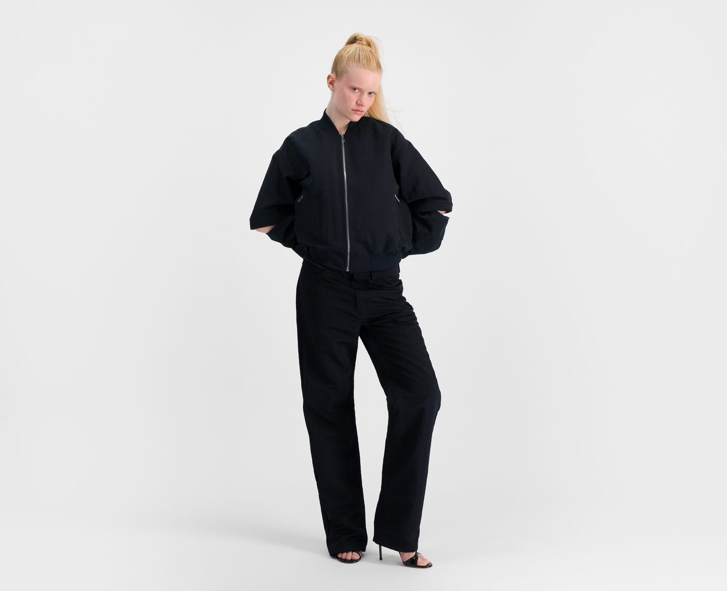 Women's 5 Pocket Pants, navy