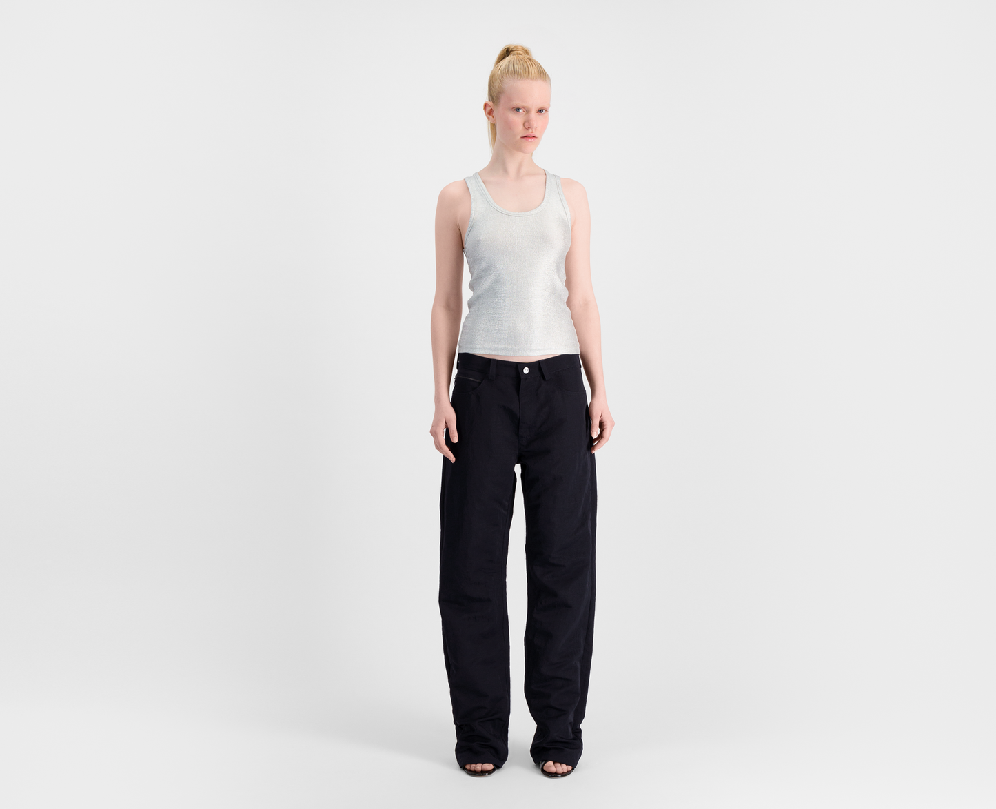 Women's 5 Pocket Pants, navy