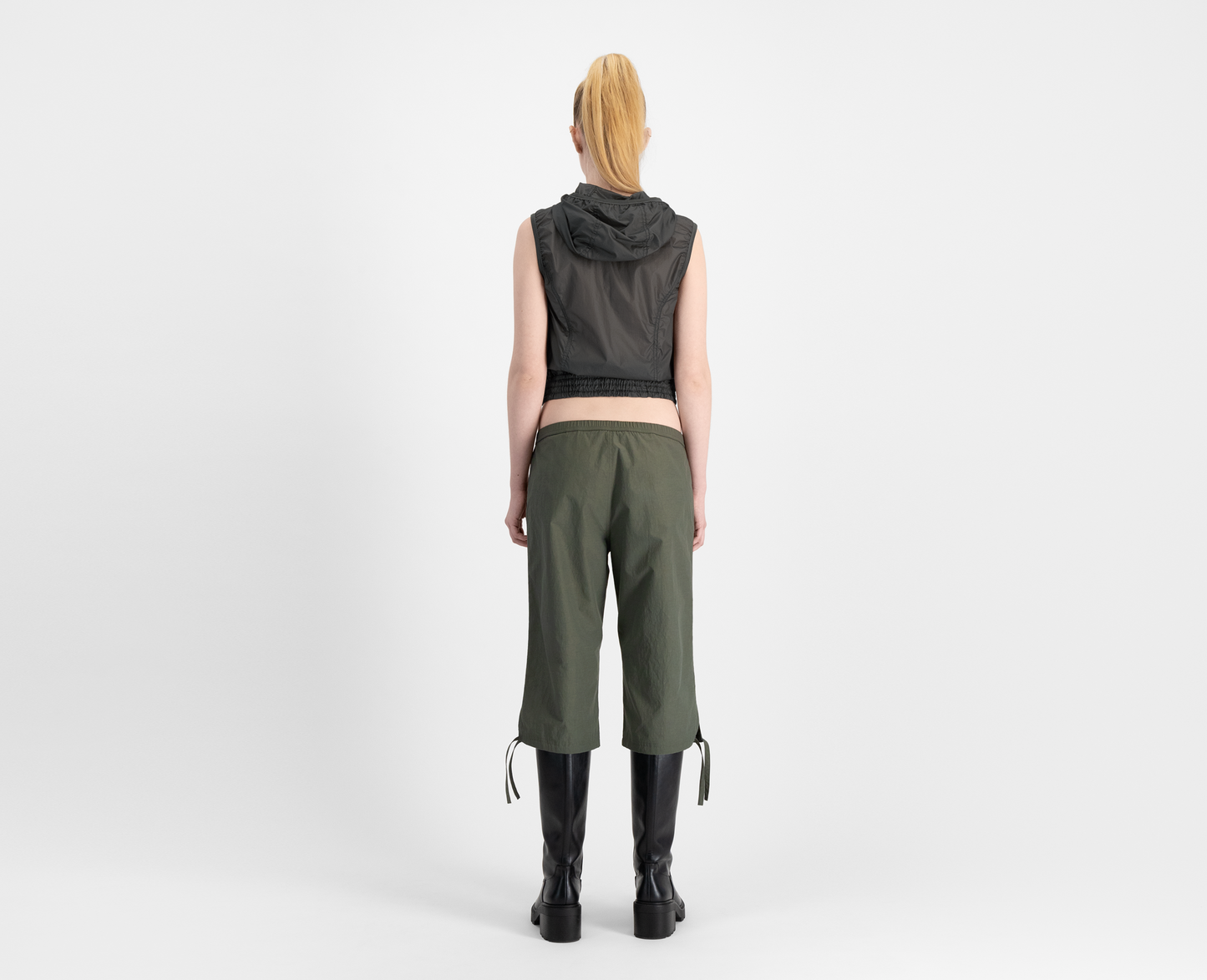 Damen lightweight Cargoweste, khaki