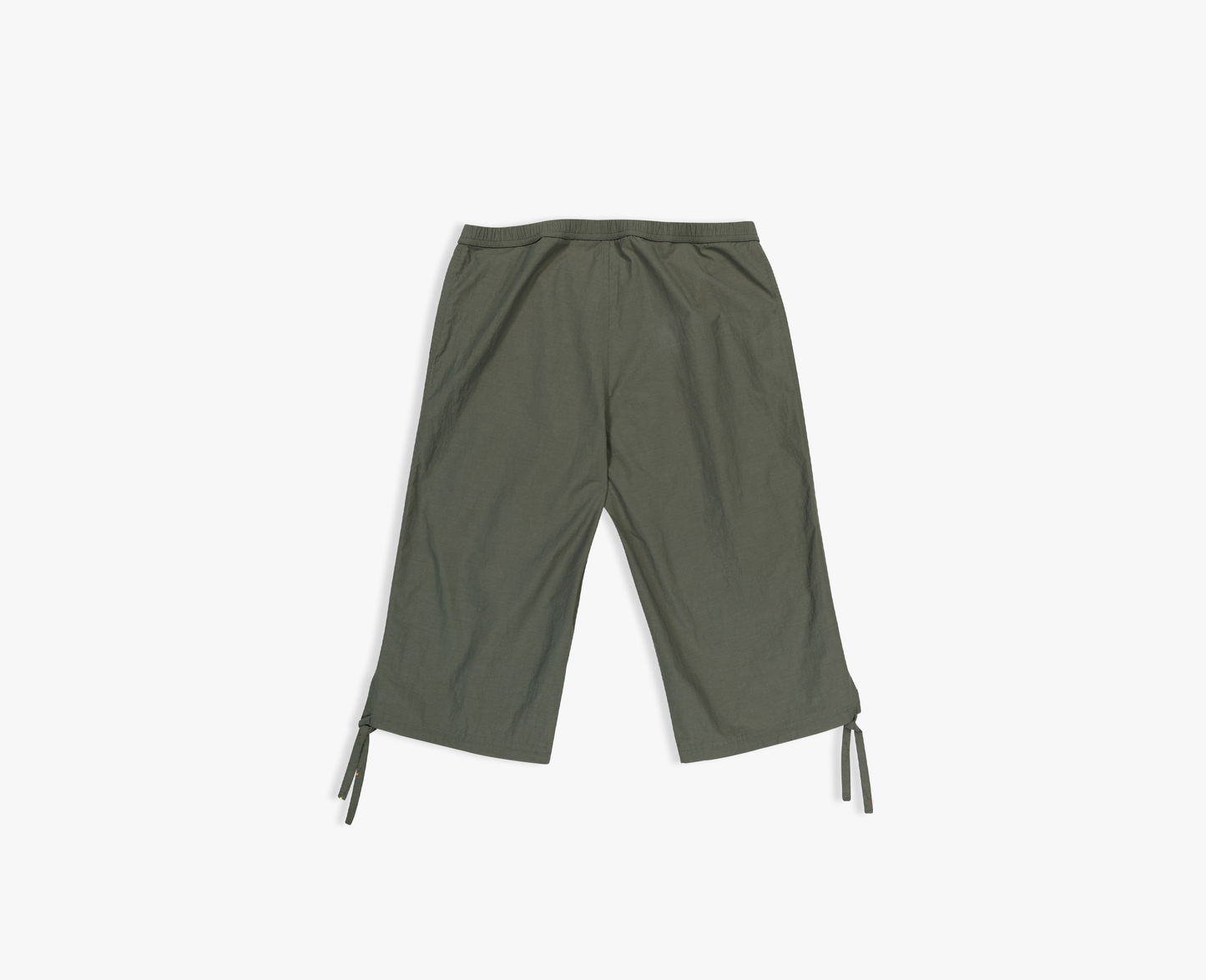 Ladies capri cargo pants, khaki