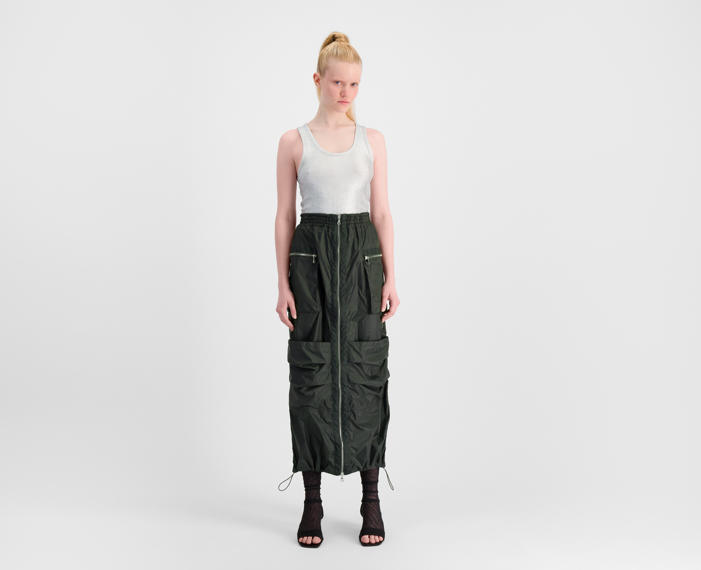 Women's Cargo Skirt, khaki