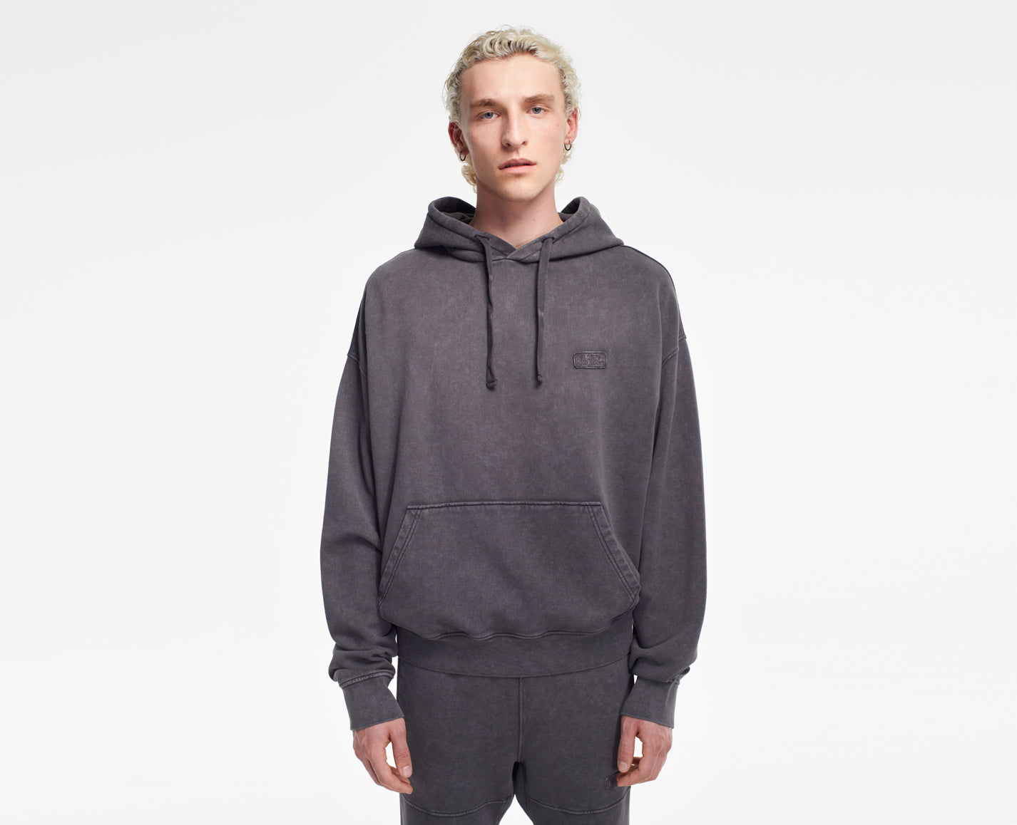 Sweat à capuche pour hommes, noir