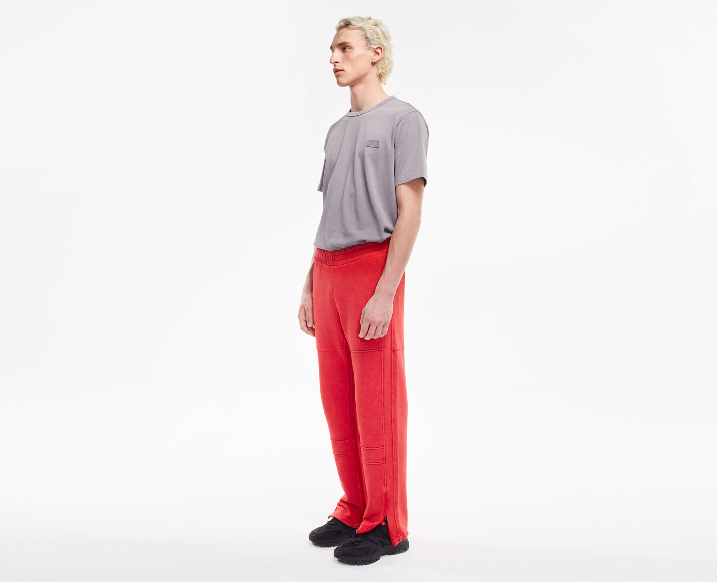 Men's sweatpants, red