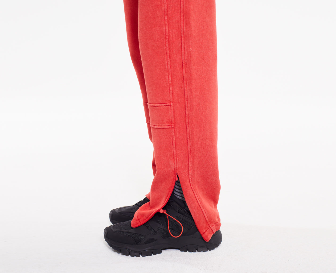 Men's sweatpants, red