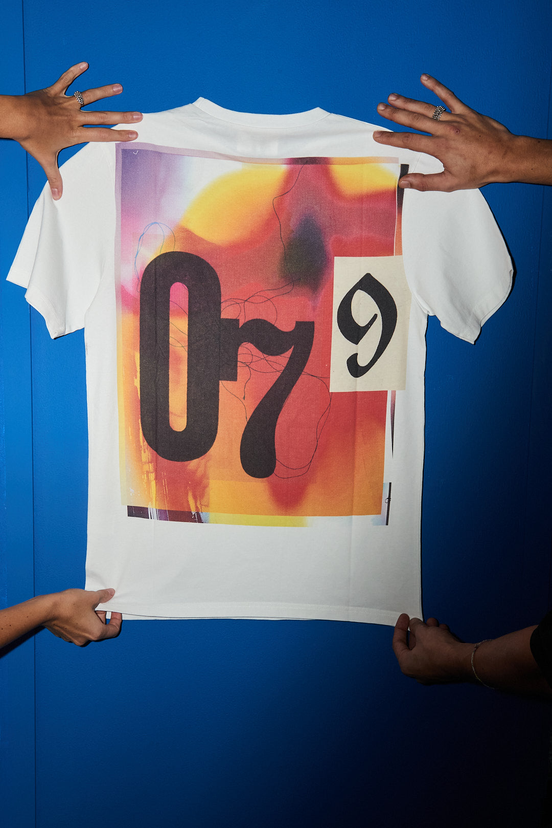 T-shirt da donna con stampa, multicolore