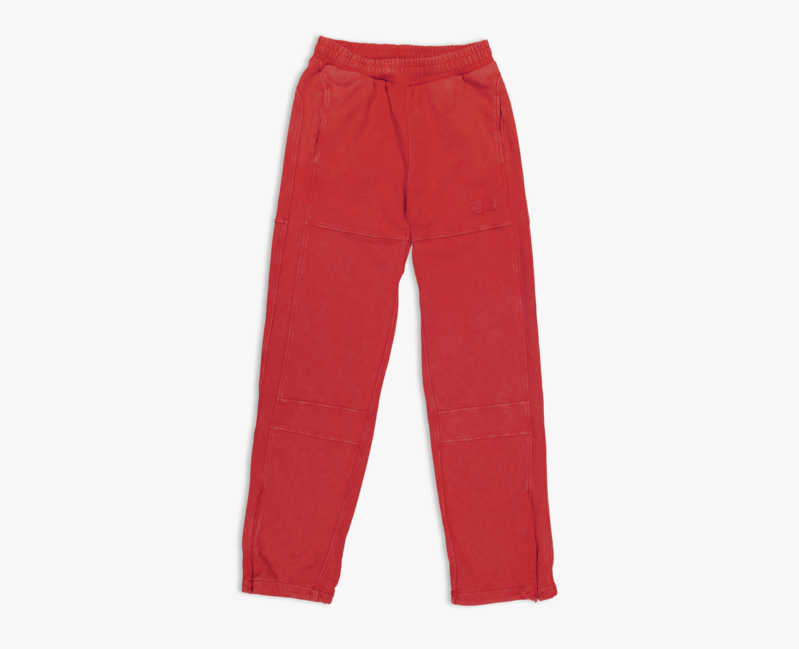 Women's sweatpants, red