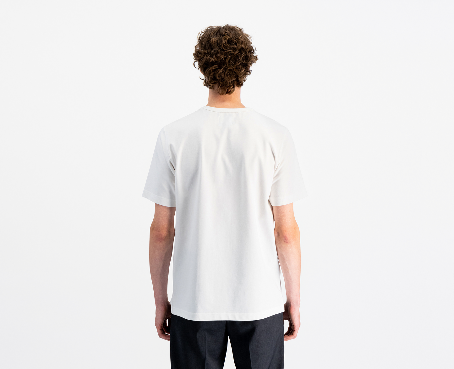 T-shirt homme imprimé "Call Me Later", blanc