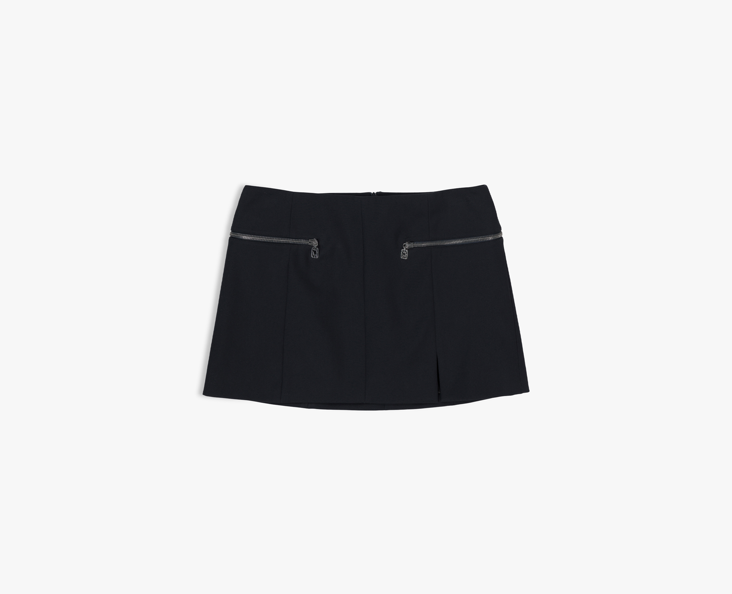 Women's mini skirt, navy blue