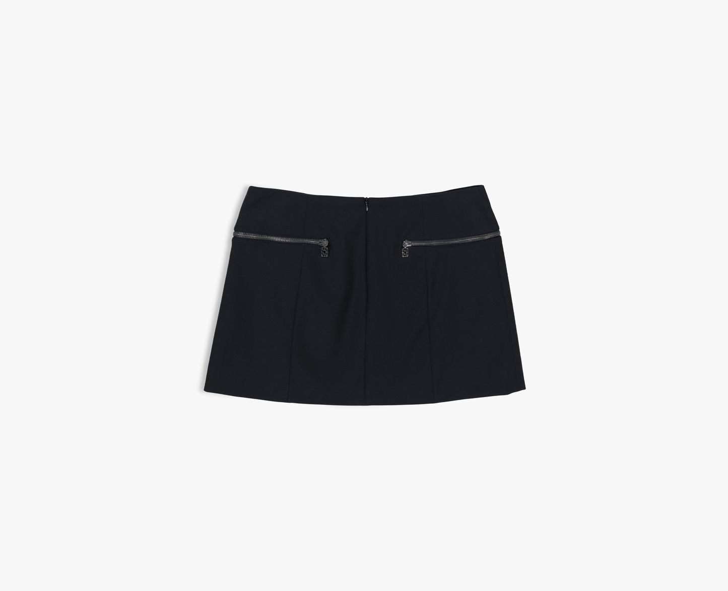 Women's mini skirt, navy blue