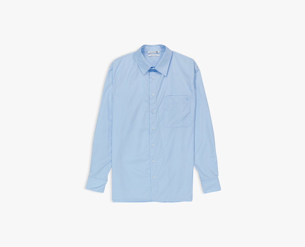 Camicia da uomo, di colore azzurro