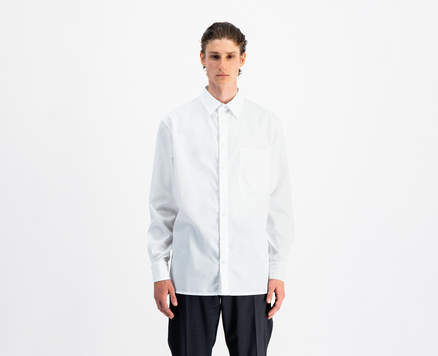 Chemise homme, blanche