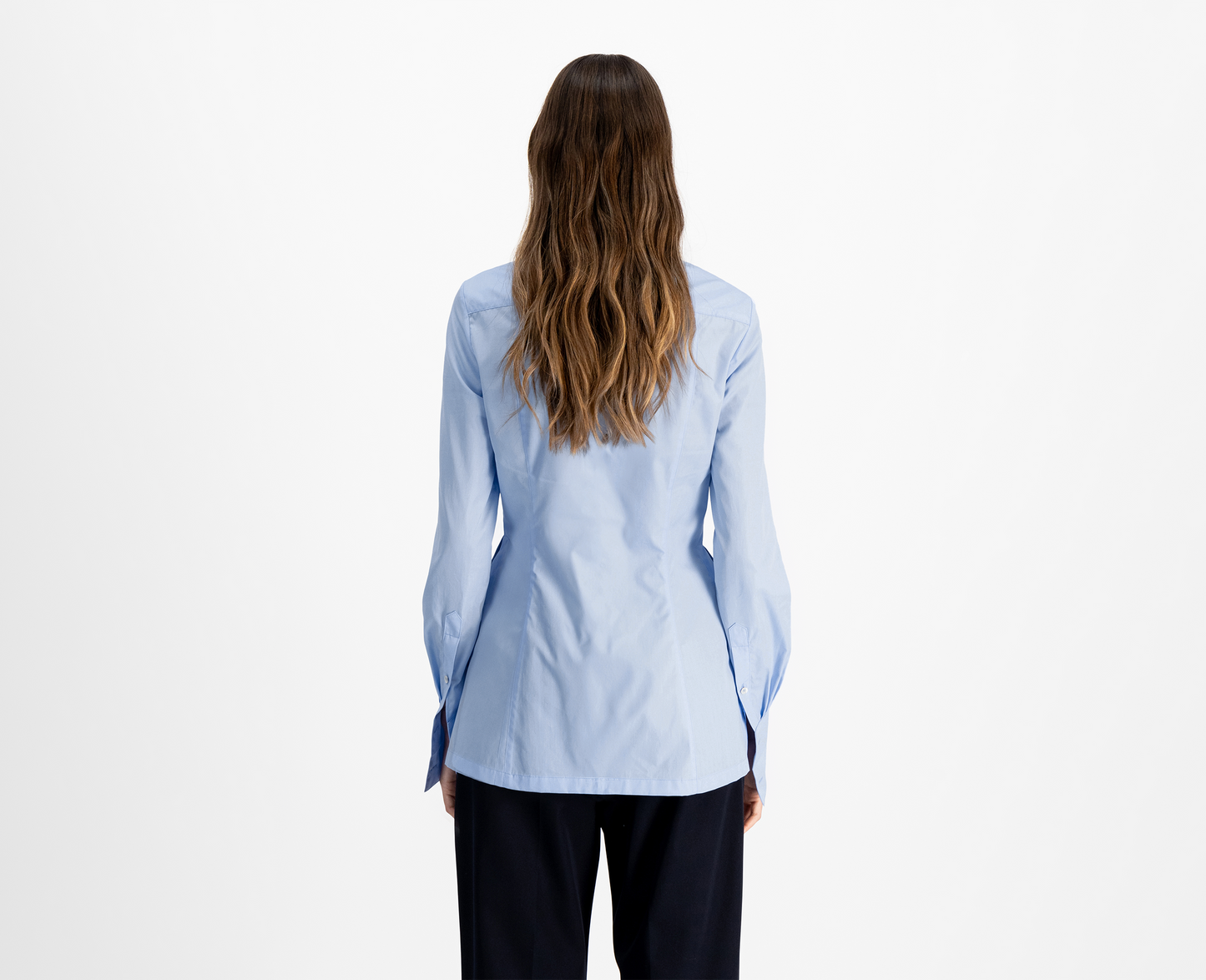 Blusa da donna, di colore azzurro